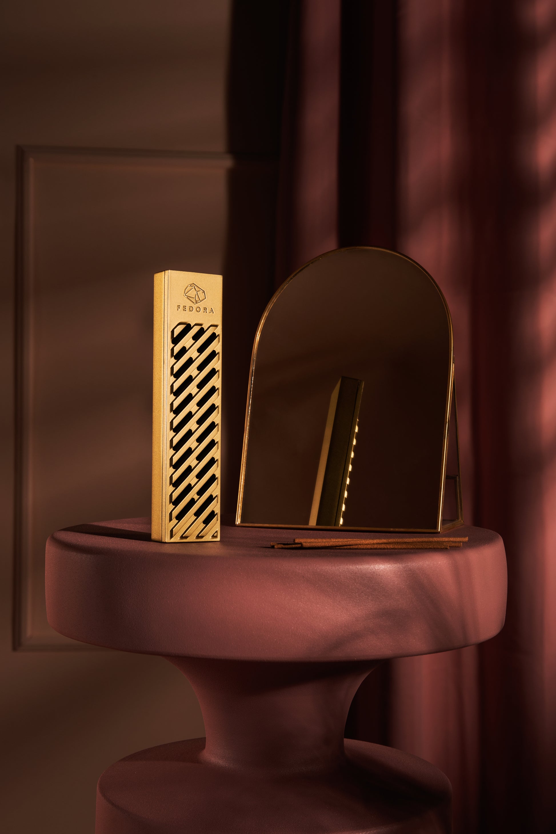 Chic Clouds Gold - Fedora